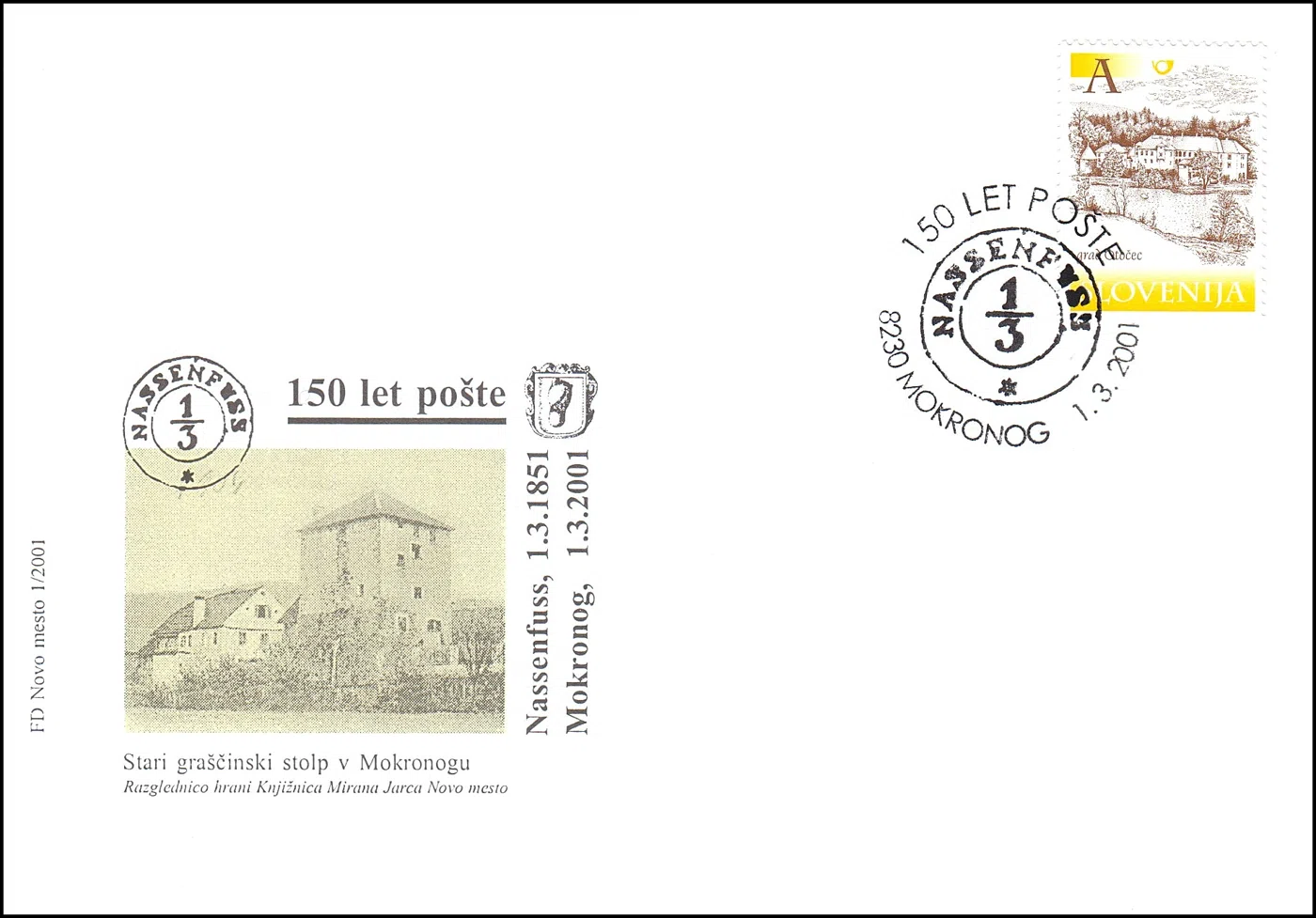 150 LET POŠTE MOKRONOG - NASSENFUSS